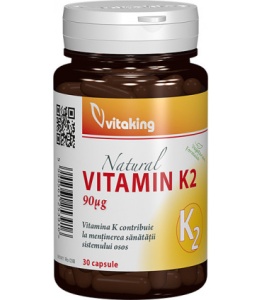 Vitamina K2 Vitaking - 30 capsule