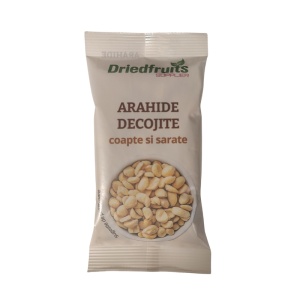 Arahide decojite coapte si sarate (Argentina) cu ulei de cocos - 70 g
