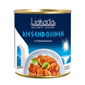 Fasole gigant in sos de rosii Liakada - 280 g