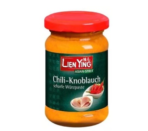 Pasta cu chilly si usturoi (fara gluten) Lien Ying - 100 g