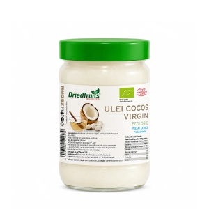 Ulei cocos virgin BIO (presat la rece) - 350 ml