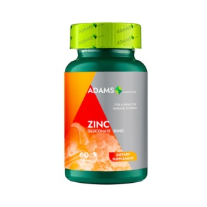 Zinc 50 mg Adams Supplements - 60 capsule