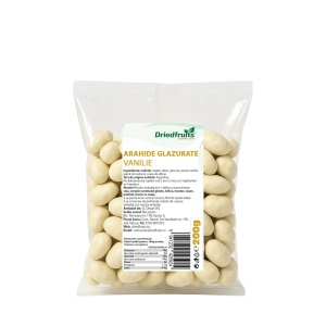 Arahide glazurate vanilie - 200 g