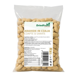 Arahide in coaja coapte si sarate (alune de pamant) - 1 kg