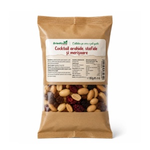 Cocktail arahide, stafide si merisoare - 150 g