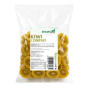 Kiwi confiat felii - 500 g