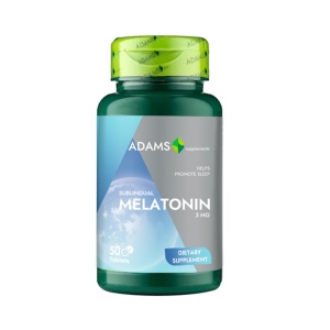 Melatonina 3 mg Adams Supplements - 50 capsule