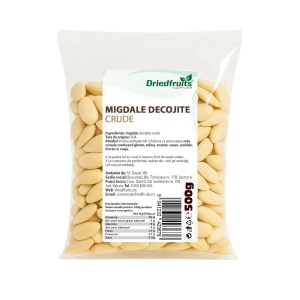 Migdale decojite crude - 500 g