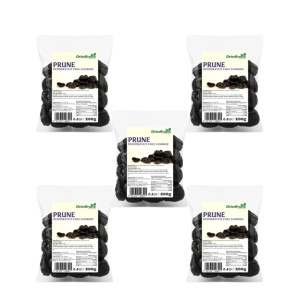 Prune uscate fara samburi CHILE (fara zahar) - 200 g x 5 buc (recolta noua)