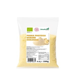 Pudra de banane liofilizate BIO - 100 g