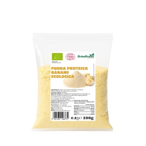 Pudra proteica de banane liofilizate BIO - 100 g