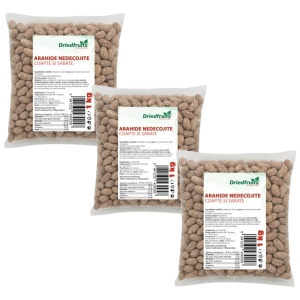 Arahide nedecojite coapte si sarate (Argentina) - 3 bucati x 1 kg