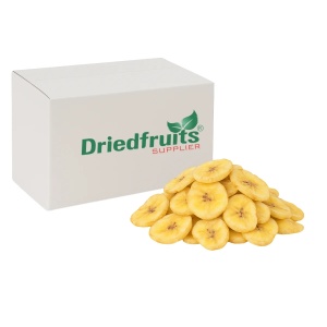 Banana chips confiata VRAC (cutie) 6,8 kg