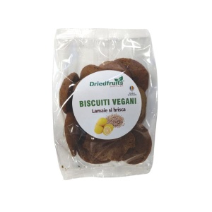 Biscuiti vegani cu lamaie si hrisca (fara zahar) - 140 g