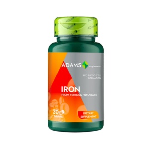 Fier (Iron) 14 mg Adams Supplements - 30 capsule