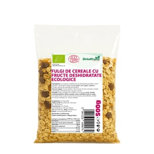 Fulgi cereale cu fructe (muesli) BIO - 500 g