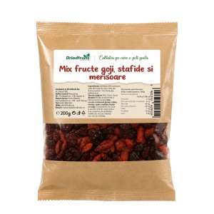 Mix fructe goji, stafide si merisoare - 200 g