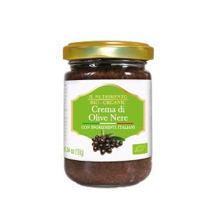 Pasta masline negre (fara gluten) BIO Probios - 130 g