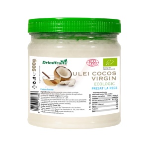 Ulei cocos virgin BIO (presat la rece) - 1000 ml