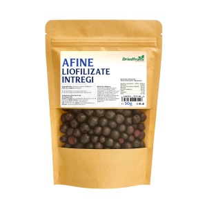 Afine liofilizate intregi - 50 g
