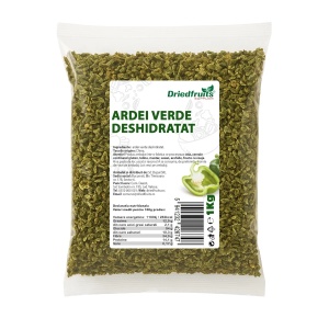 Ardei verde deshidratat VRAC