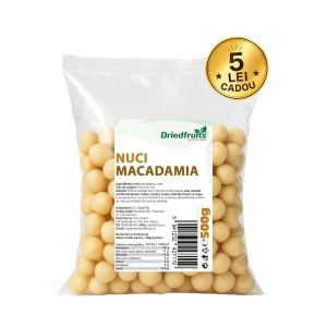 Nuci macadamia crude - 500 g