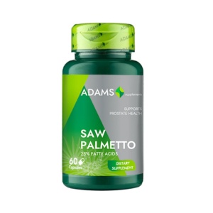 Saw Palmetto 500 mg Adams Supplements - 60 capsule