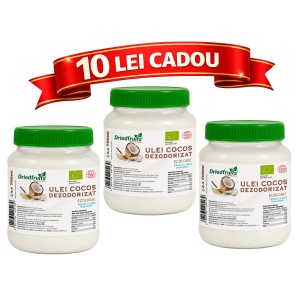 Ulei cocos alimentar BIO - 3 bucati x 700 ml