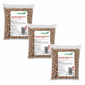 Arahide nedecojite coapte si sarate (Argentina) - 3 bucati x 500 g