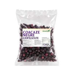 Coacaze negre liofilizate intregi - 50 g