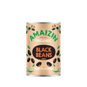 Fasole neagra (conserva) Amaizin BIO - 400 g