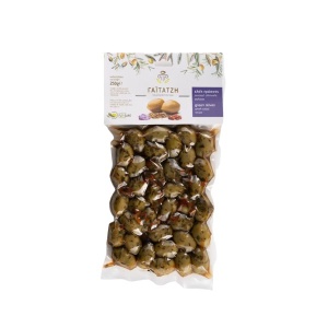 Masline verzi pentru salata greceasca (in vid) - 250 g