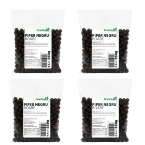 Piper negru boabe - 4 bucati x 250 g