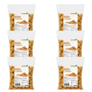 Soia cuburi - 6 bucati x 500 g