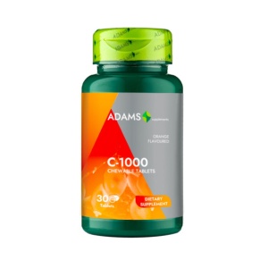 Vitamina C-1000 mg Adams Supplements - 30 capsule