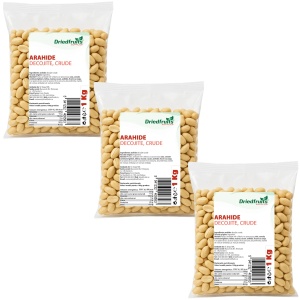 Arahide decojite crude (Argentina) - 3 bucati x 1 kg