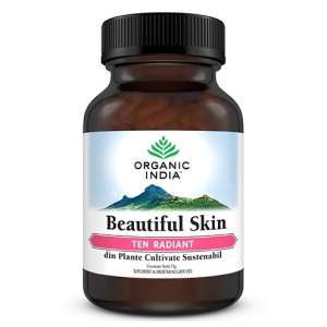 Beautiful Skin - Ten Radiant (fara gluten) Organic India - 60 cps