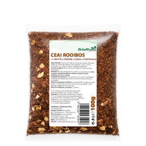 Ceai rooibos cu fructe de padure si coaja de portocala - 100 g