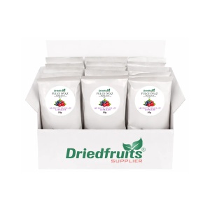 Fulgi de ovaz instant cu fructe de padure granulate liofilizate - 50 g (Pachet 12 + 3 Gratis)