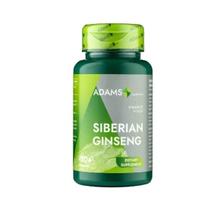 Ginseng Siberian 1000 mg Adams Supplements - 30 capsule