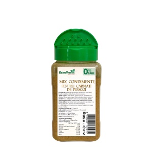 Mix condimente pentru carnati de Plescoi (borcan), Fara Sare Adaugata - 250 g