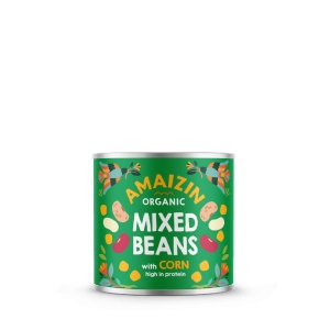 Mix fasole cu porumb (conserva) Amaizin BIO - 200 g