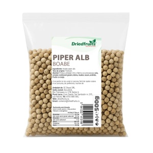 Piper alb boabe - 500 g