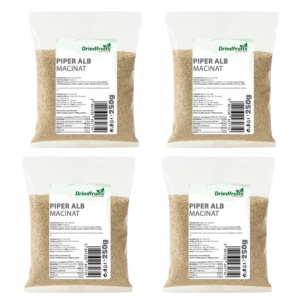 Piper alb macinat - 4 bucati x 250 g