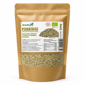 Porridge fulgi ovaz instant cu maca si seminte BIO - 300 g