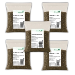 Seminte chia - 5 buc x 200 g