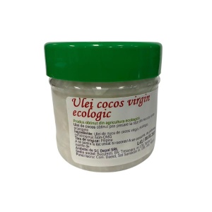 Ulei cocos virgin BIO (presat la rece) - 130 ml