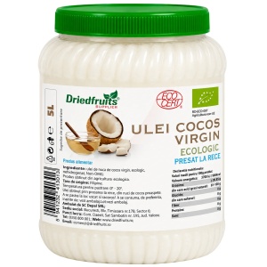 Ulei cocos virgin BIO (presat la rece) - 5 Litri - Img 2
