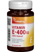 Vitamina E 400UI Vitaking - 60 capsule gelatinoase