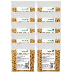 Arahide decojite coapte si sarate (Argentina) BAX (10 buc x 1 kg)